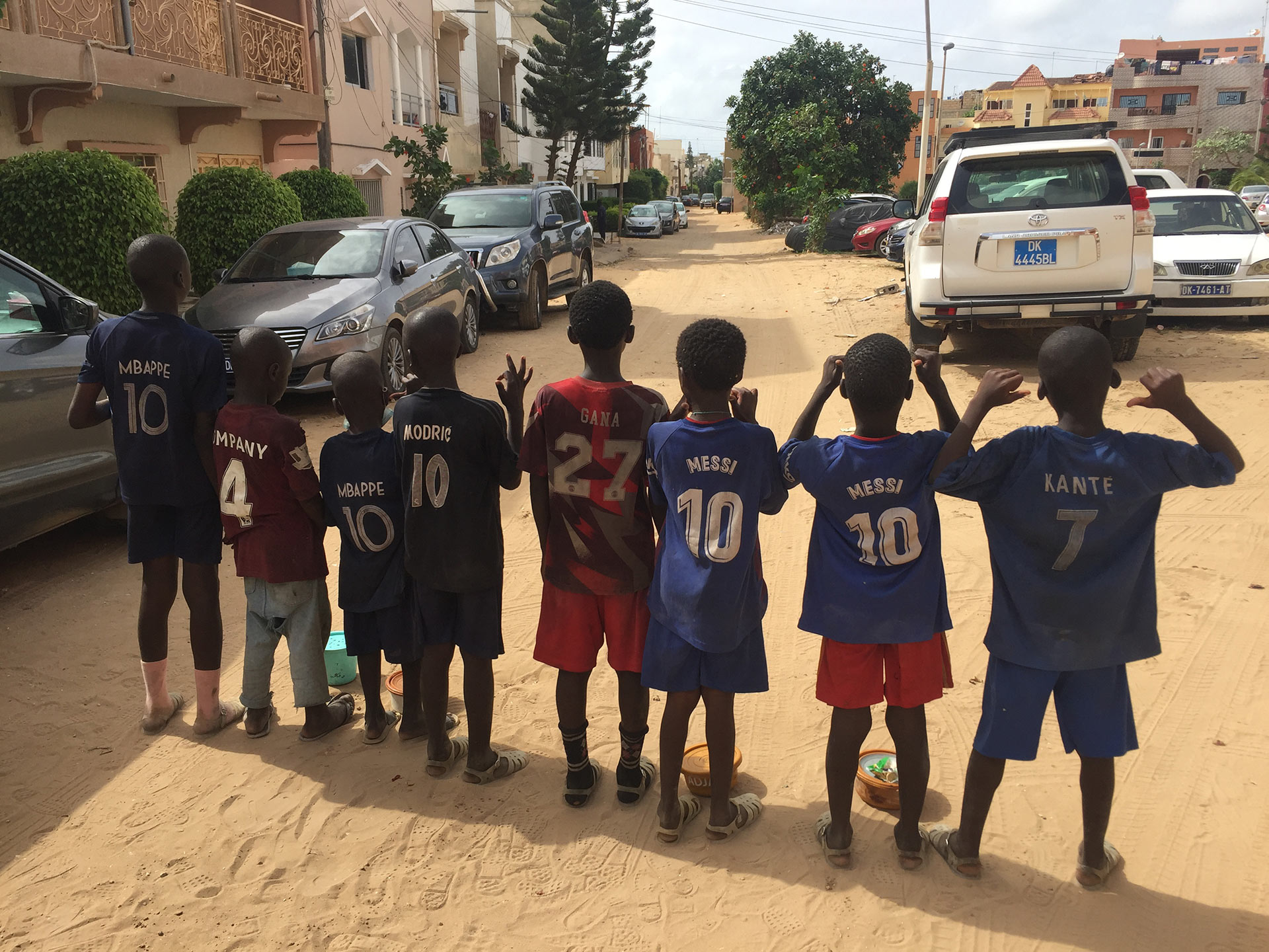 Aspirations to become a famous football player Image