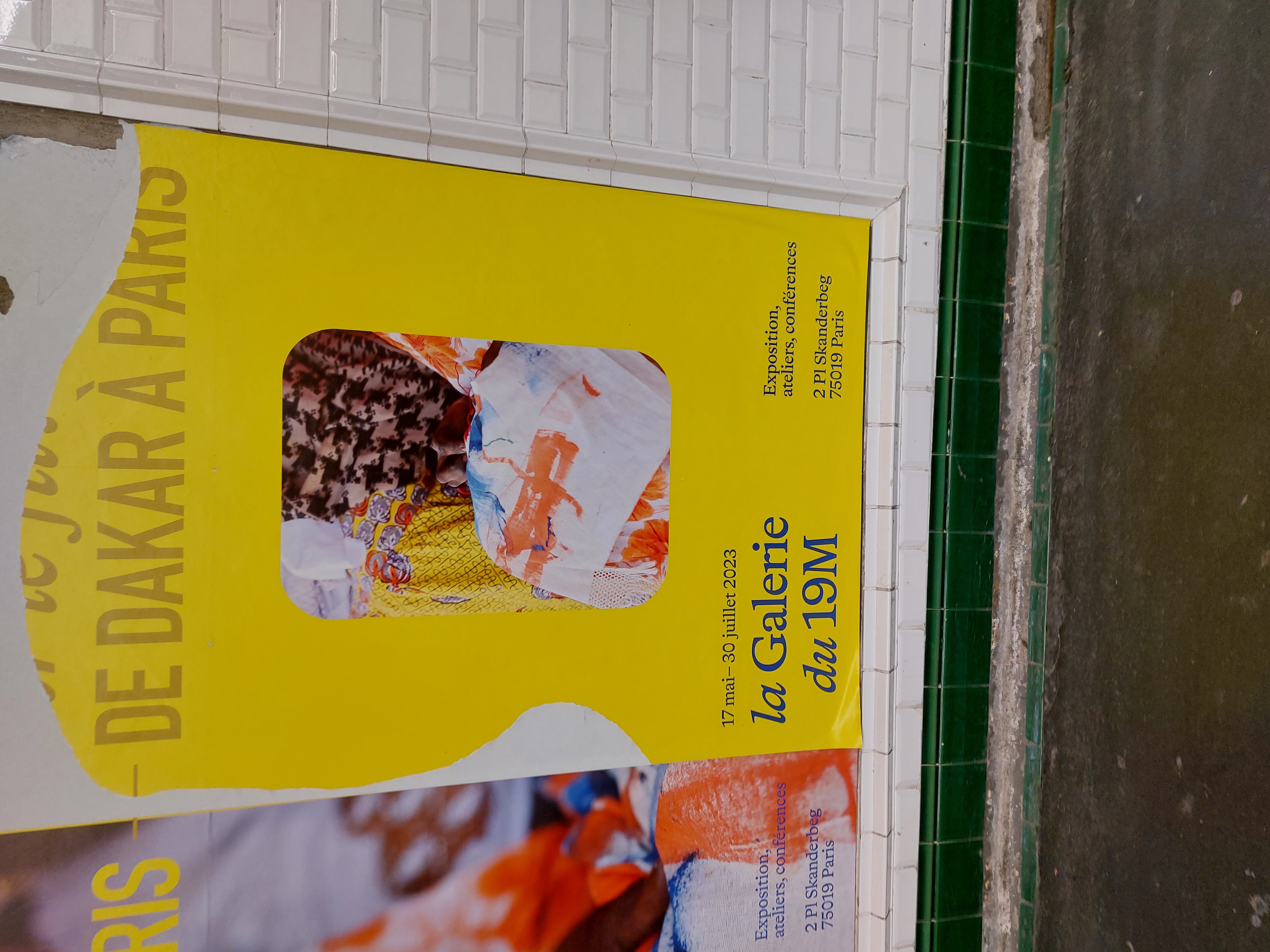 From Dakar to Paris: exchange in expertise and art - seen in Paris Image